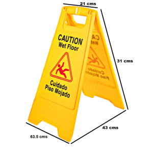 Señal plastica de piso mojado / Pequeña